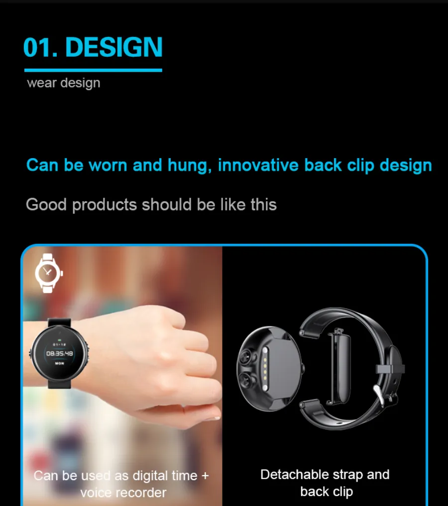 1080P HD Mini Camera Smart Watch 1080P HD Mini Camera Smart Watch
